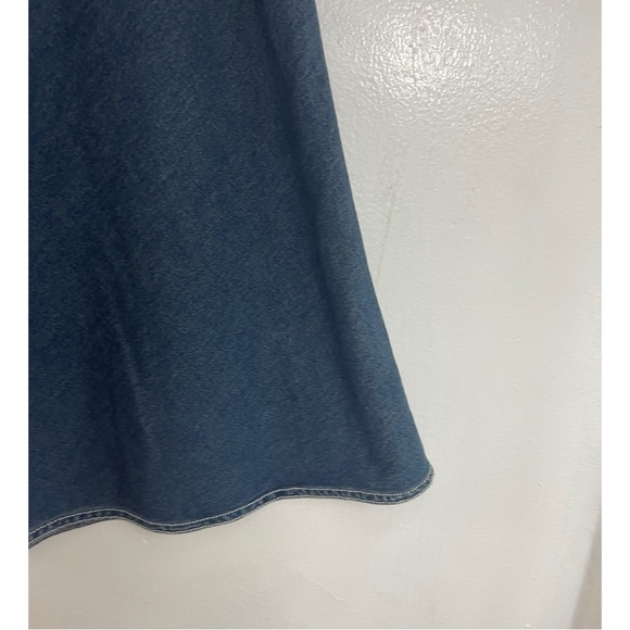 i . e Relaxed Women’s Denim Skirt 100% Cotton Size: 10 Petite - Picture 4 of 8